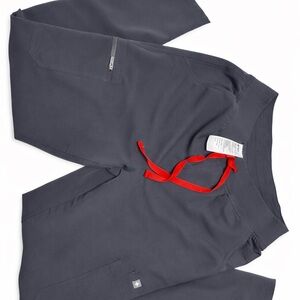 High waisted yola skinny scrub pant